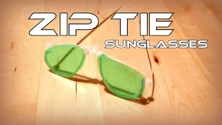 DIY Zip Tie Sunglasses #lifehacks