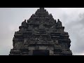 the unique of prambanan temple in indonesia