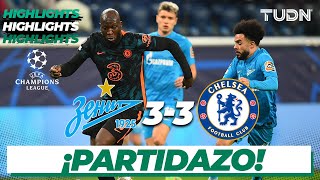 Highlights | Zenit 3-3 Chelsea | Champions League 21/22 - J6 | TUDN