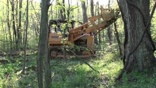 Driveway Work with the Crawler Loader