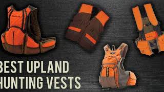 The Top Upland Hunting Vests of 2018