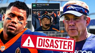 Denver Broncos DESTROYED By Jets Players And Fans After Loss | Sean Payton, Russell Wilson DISASTER