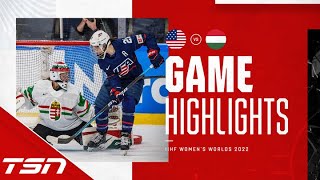 WWHC: Hilary Knight makes history as Team U.S.A. handles Hungary to advance through quarterfinals