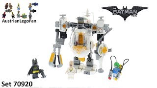 Lego Batman Movie 70920 Egghead Mech Food Fight - Lego Speed Build Review