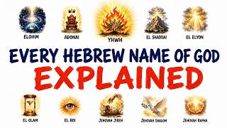 Every Hebrew Name of God Explained: What Each One Reveals About Him