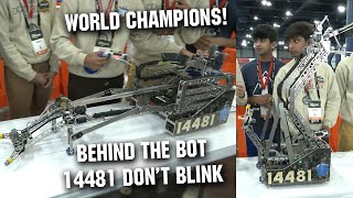 Behind the Bot 14481 Don't Blink POWERPLAY World Champions