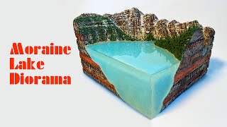 Moraine Lake diorama + Christian Message!