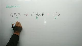 Método Algebraico:Balanceo de Ecuaciones químicas #ecuacionesquímicas #reaccionesquimicas #química