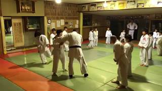 柔道JUDO、打ち込み！大外、体落とし、一本背負い、大腰、内股！毛呂道場byてる先生(H30.6.15)