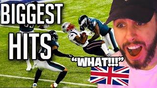British Guy Reacting to NFL BIGGEST HITS For The FIRST TIME!!!