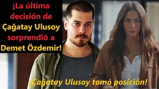 ¡La última decisión de Çağatay Ulusoy sorprendió a Demet Özdemir! #seriesturcas #esrefruya