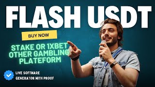 How to use Flash USDT in Gambling Site 🔥 | how to find real seller flash usdt ✅