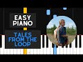 Tales From The Loop (EASY Piano Tutorial) - Tales From The Loop