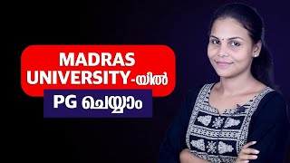 madras university pg admission 2023