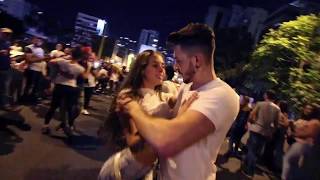 Bachata Dance @Lebanese Revolution (Solita by Prince Royce) - Maycheal \u0026 Mayra [M\u0026M Dance]