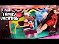 LOL OMG Sugar & Spice Family Vacation To Disney World Park Scary Rides Part 2