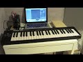 alesis q49 midi usb keyboard piano review