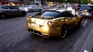 THE GOLDEN FERRARI - PARIS