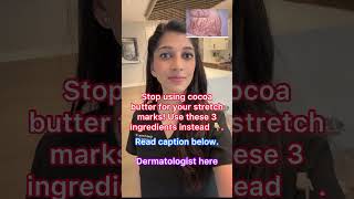 Cocoa Butter Isn’t Helping Your Stretch Marks. Use THIS 👇🏼Instead.