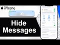 How To Hide Text Messages on iPhone (Step By Step)