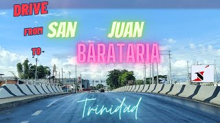 June 2023. A #Caribbean drive in real time around San Juan and Barataria in the island of Trinidad.