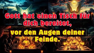 Auserwählte ‼️ Gott hat einen Tisch für euch vor den Augen eurer Feinde zubereitet 😇🤗