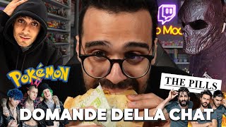 DARIO MOCCIA RISPONDE alle DOMANDE della CHAT: MR. FLAME vs BLUR, POKÉMON POCKET, THE PILLS, LA SAD