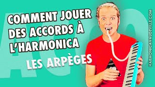 Arpeges harmonica vaudeville (comment jouer des accords)