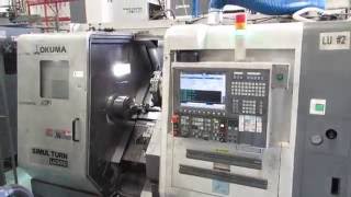 Okuma Simulturn LU300 4 Axis CNC Turning Center Online Auction at www.machinesused.com