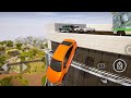 Dropping Cars From The Building | Madout 2