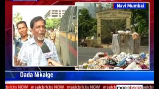 NMMC union workers on a strike, residents suffer smelly woes- The News