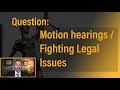 What are motions hearings? - Solomon Criminal Defense - Aurora, CO