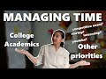 Managing College with competitive exams, YouTube channel, or startup etc. | Ananta Vyas