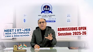 CLC Admissions Open for Session 2025-26 –Your Path to Excellence #clc #neet #iitjee #admissionsopen