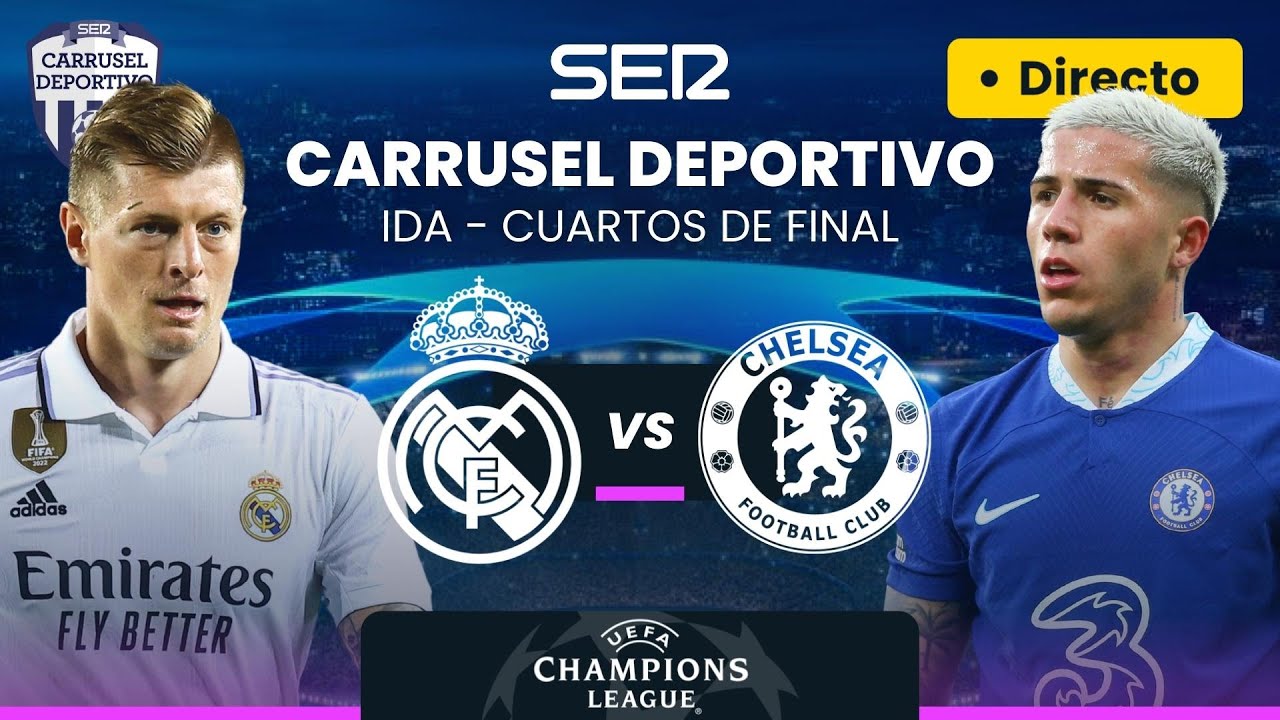 ¡ARRASA EL MADRID! 🏆⚽️ REAL MADRID Vs CHELSEA FC | Ida Cuartos UEFA ...