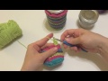 how to crochet a jelly jar cover episode 225