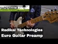 SUPERBOOTH 2021 - Radikal Technologies Eurorack Guitar Preamp