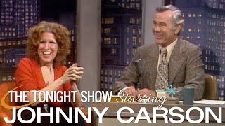 Johnny Tells Bette Midler She’s Going To Be a Big Star | Carson Tonight Show