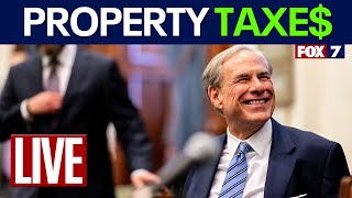 🔴LIVE: Texas governor to sign $10B property tax relief package | FOX 7 NEWS