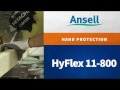 Ansell - HyFlex 11-800 Nylon Knit Glove With Foam Nitrile Palm