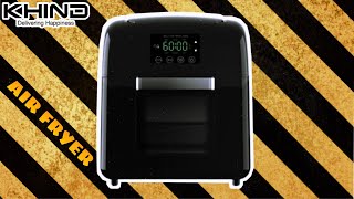 Unboxing Khind ARF3000 Air Fryer Digital Display | Multi Air Fryer Oven