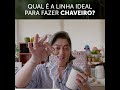 QUAL É A LINHA IDEAL PARA FAZER CHAVEIRO?