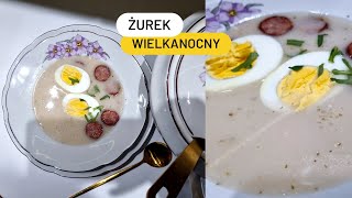 Jak zrobić żurek? Prosty przepis na żurek z kiełbasą i jajkiem. #wielkanoc