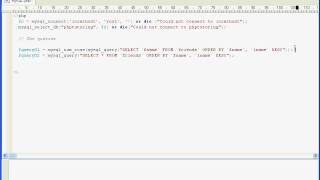 PHP - MySQL (Part 2)