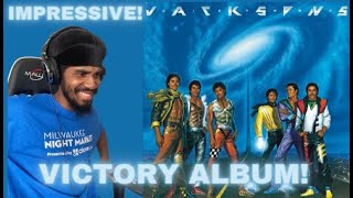 FIRST LISTEN I WAS AMAZED!!! THE JACKSONS - VICTORY ALBUM REACTION