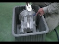 洗える集塵機『洗風』動画　三立機器