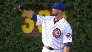 STL@CHC: Lester fans six, holds Cards to two runs