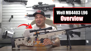 One Of The Top Airsoft L96 Sniper Rifles On The Market! - Well MB4403 L96 Overview