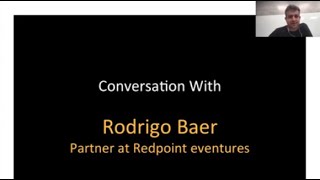 457th 1Mby1M Roundtable September 19, 2019: With Rodrigo Baer, Redpoint eventures