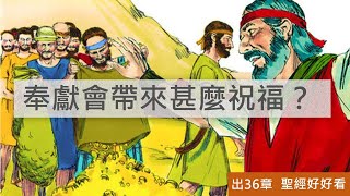 [聖經好好看] 出埃及記-第36章 奉獻充足 建造幕幔